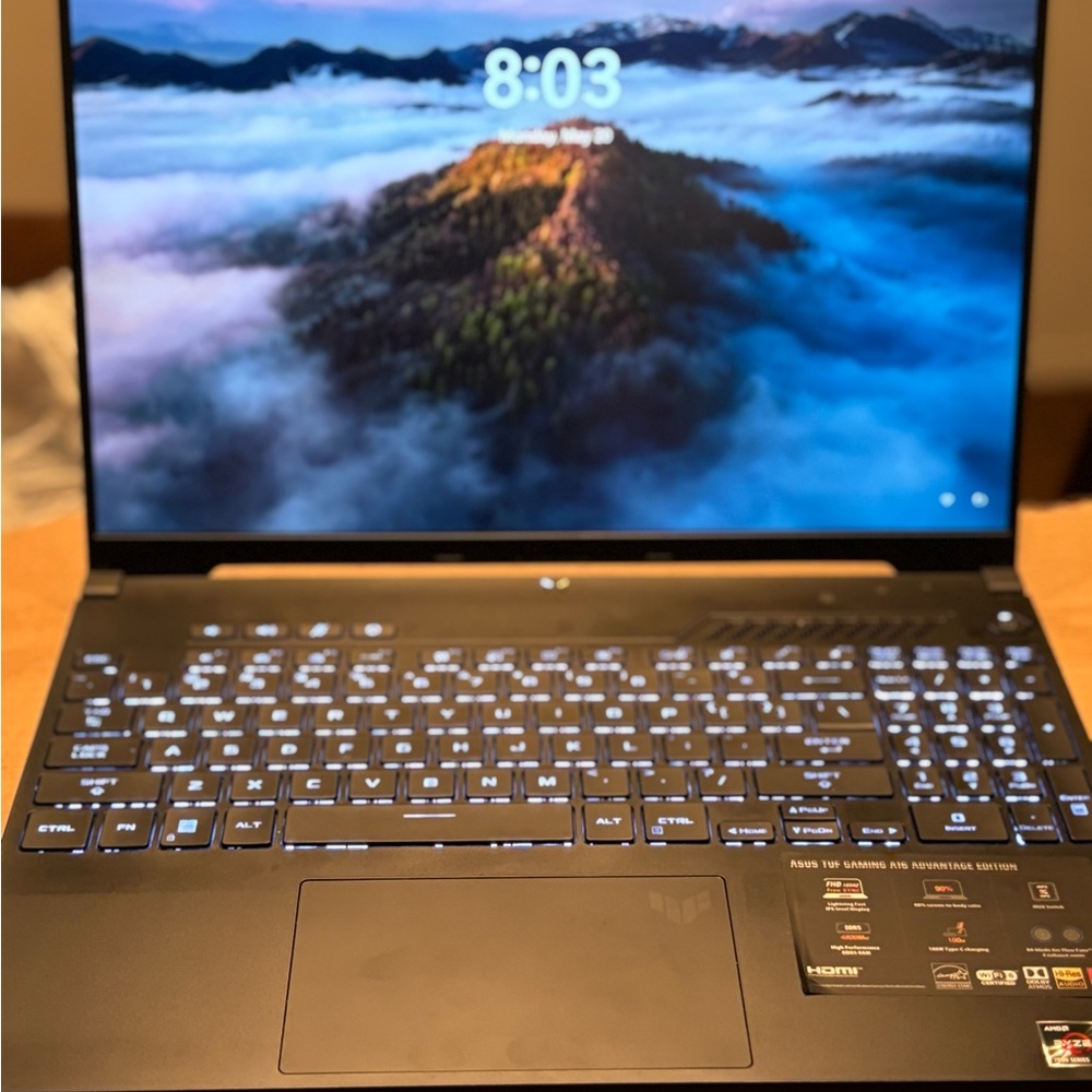 ASUS TUF GAMING LAPTOP 16inch.